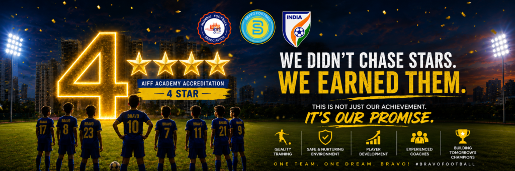 Bravo Football - 4 Star AIFF Academy Accreditation